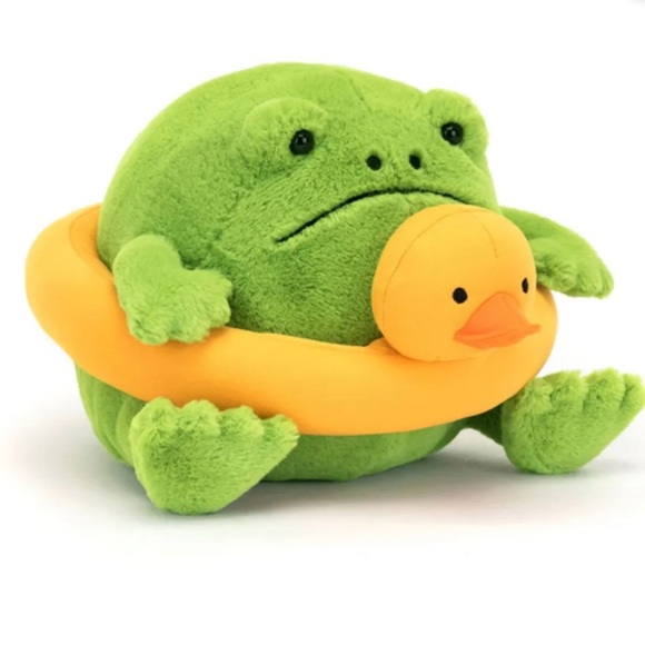 BNWT Jellycat Ricky the rainfrog 🐸💛 complety sold out - Picture 1 of 3